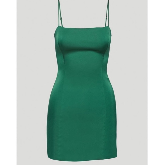 Aritzia Dresses & Skirts - Brand new Aritzia Sunday Best Shimmer Dress Green